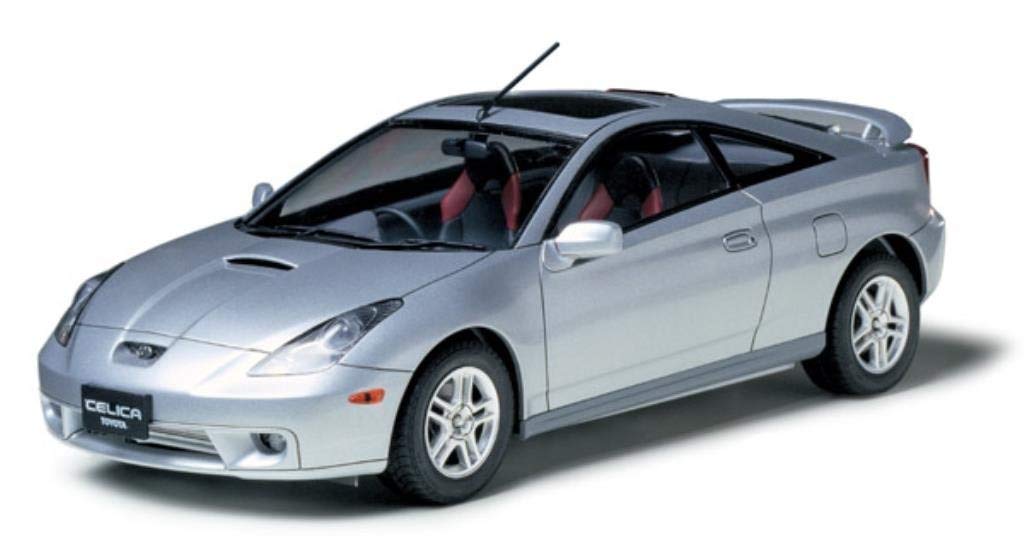 Tamiya 1/24 Scale Toyota Celica Plastic Model Kit - Perfect for Car Enthusiasts & Collectors - DIY Assembly, Display & Gifting