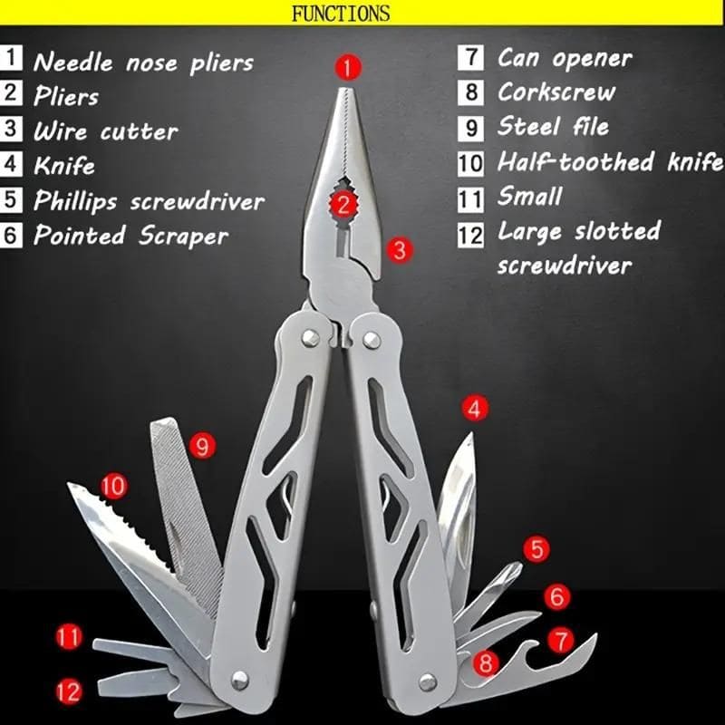 Best Multi-Tool for Outdoor Adventures, Camping, Hiking & Everyday Carry (EDC) – Compact, Durable & Versatile