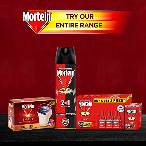 Mortein Insta Refill - Tulsi Scented Mosquito Repellent Refill 35ml + 25% Extra | Effective Insect Protection for Home, Outdoor & Travel Use