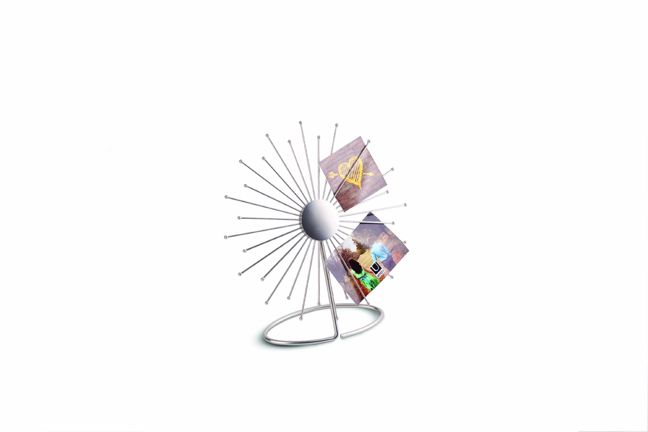 Sunny Red Desk Photo Display for Home & Office Decor