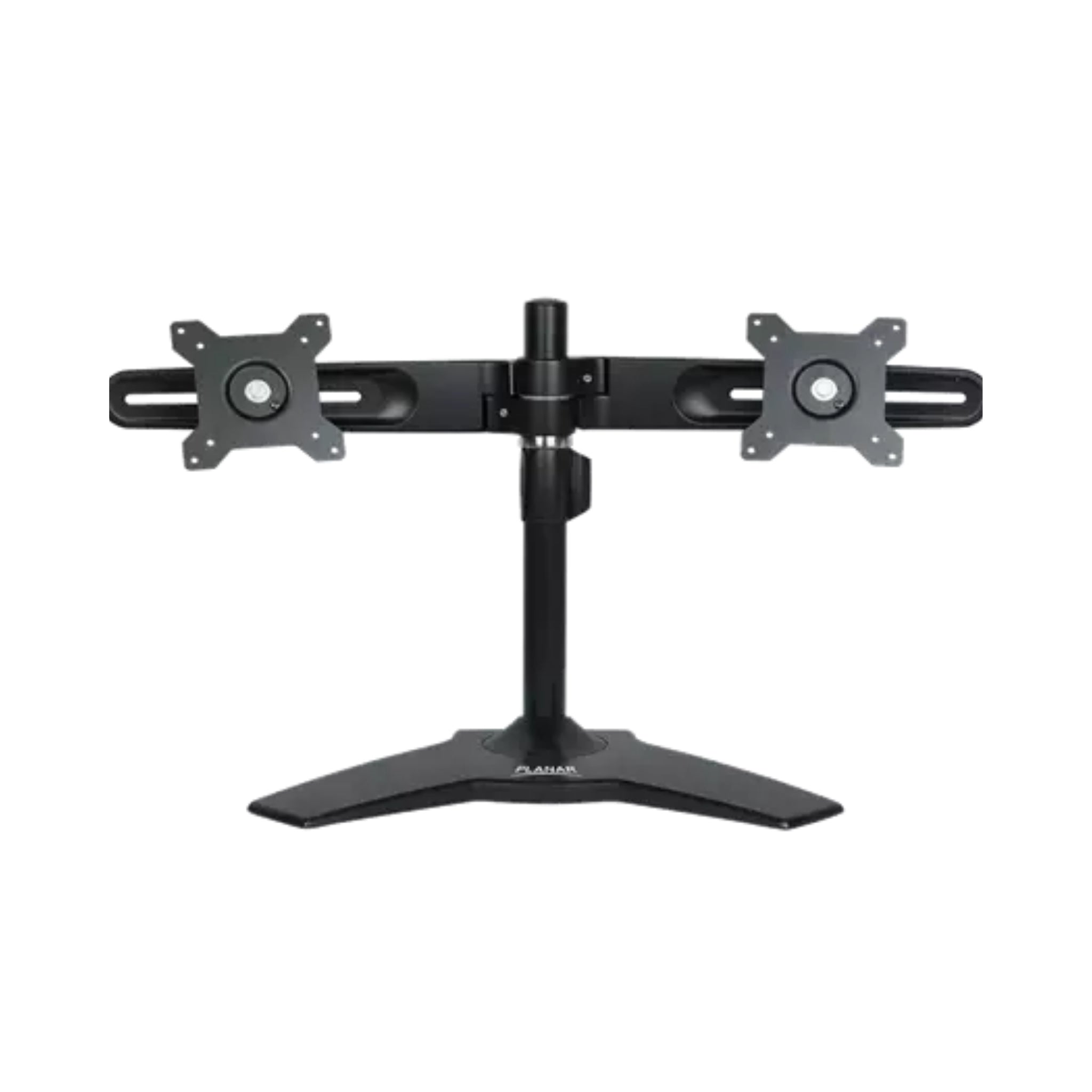 Planar Dual Monitor Stand - Adjustable LCD Screen Mount for 13-32 Inch Monitors - Ergonomic VESA Compatible Desk Clamp - Perfect for Home Office, Gaming & Workspace Setup