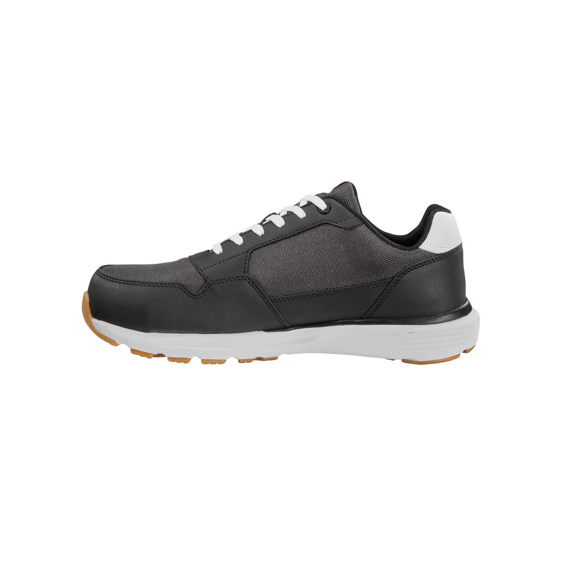 Greenfield ESD Nano Toe Sneakers - Anti-Static Work Shoes for Electronics Industry, Black & White, Comfortable Safety Footwear for Cleanroom & Laboratory Use