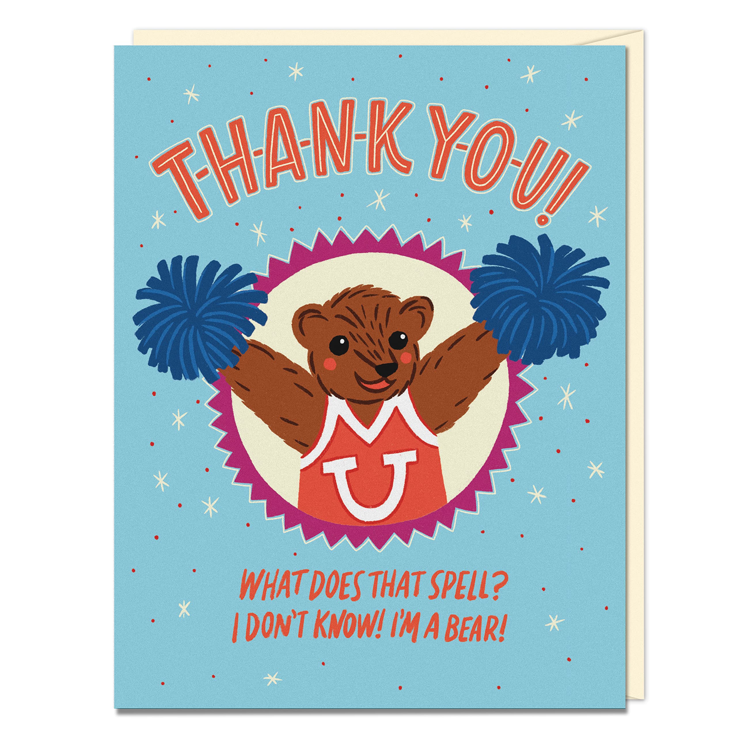 Em & Friends Thank You Cards - Box of 8 Assorted Appreciation & Gratitude Cards (4 Styles, 2 Each) | Perfect for Teacher Appreciation, Thank You Gifts & Spreading Kindness (2-02903)