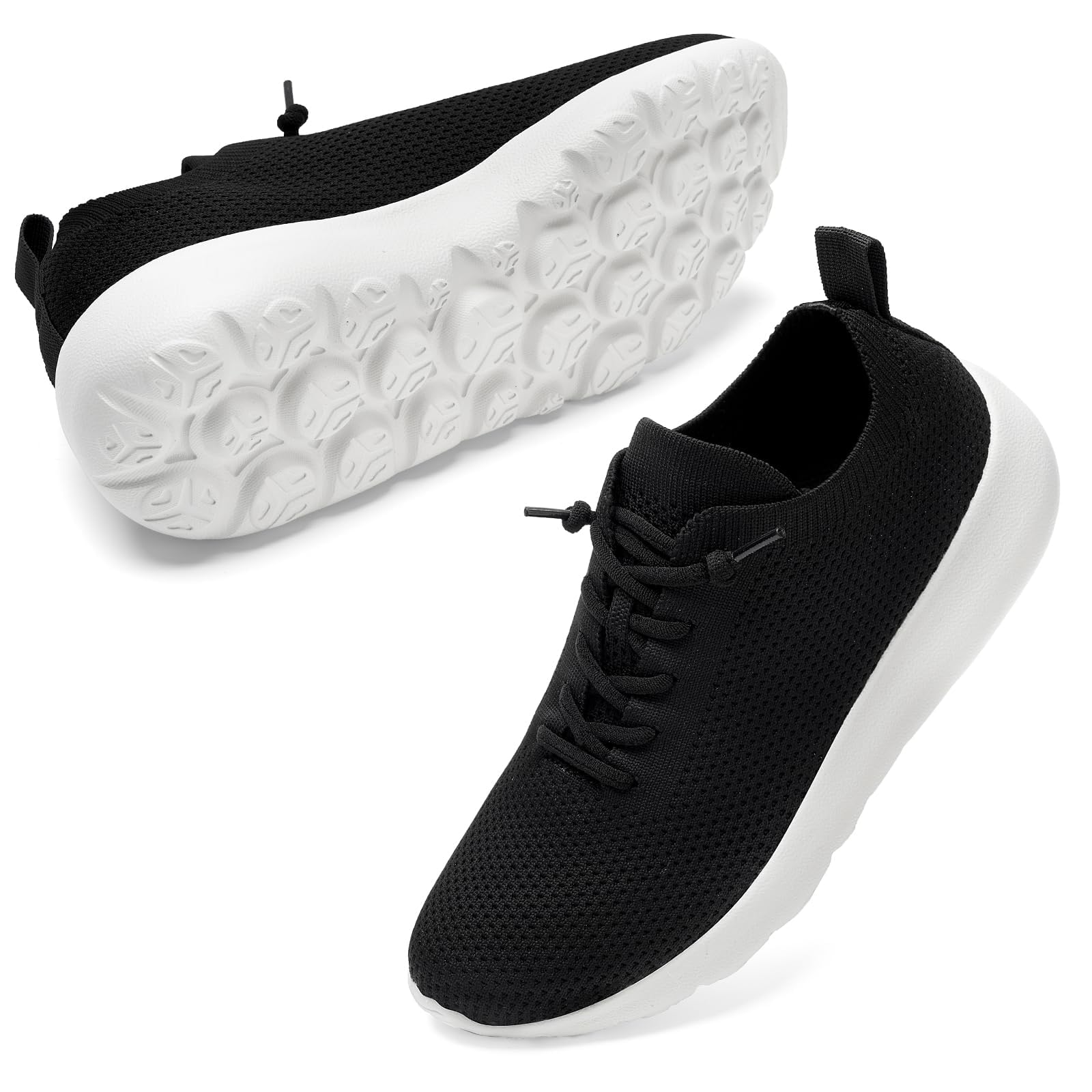 Women's Slip-On Walking Sneakers - Lightweight Breathable Comfortable Tennis Running Shoes for Women - Perfect for Gym, Jogging, and Everyday Wear