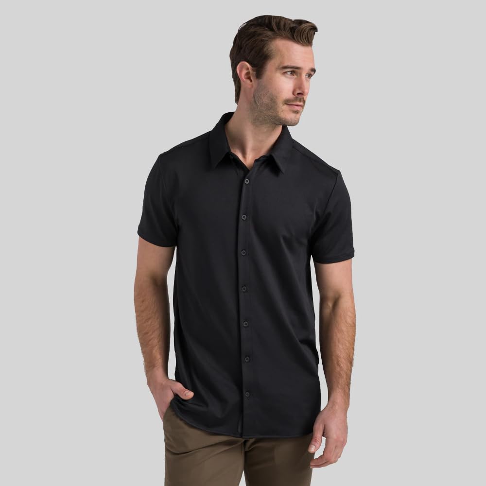 Men's Executive Button Down Shirt - Premium Business Casual Dress Shirt for Office, Meetings & Formal Events