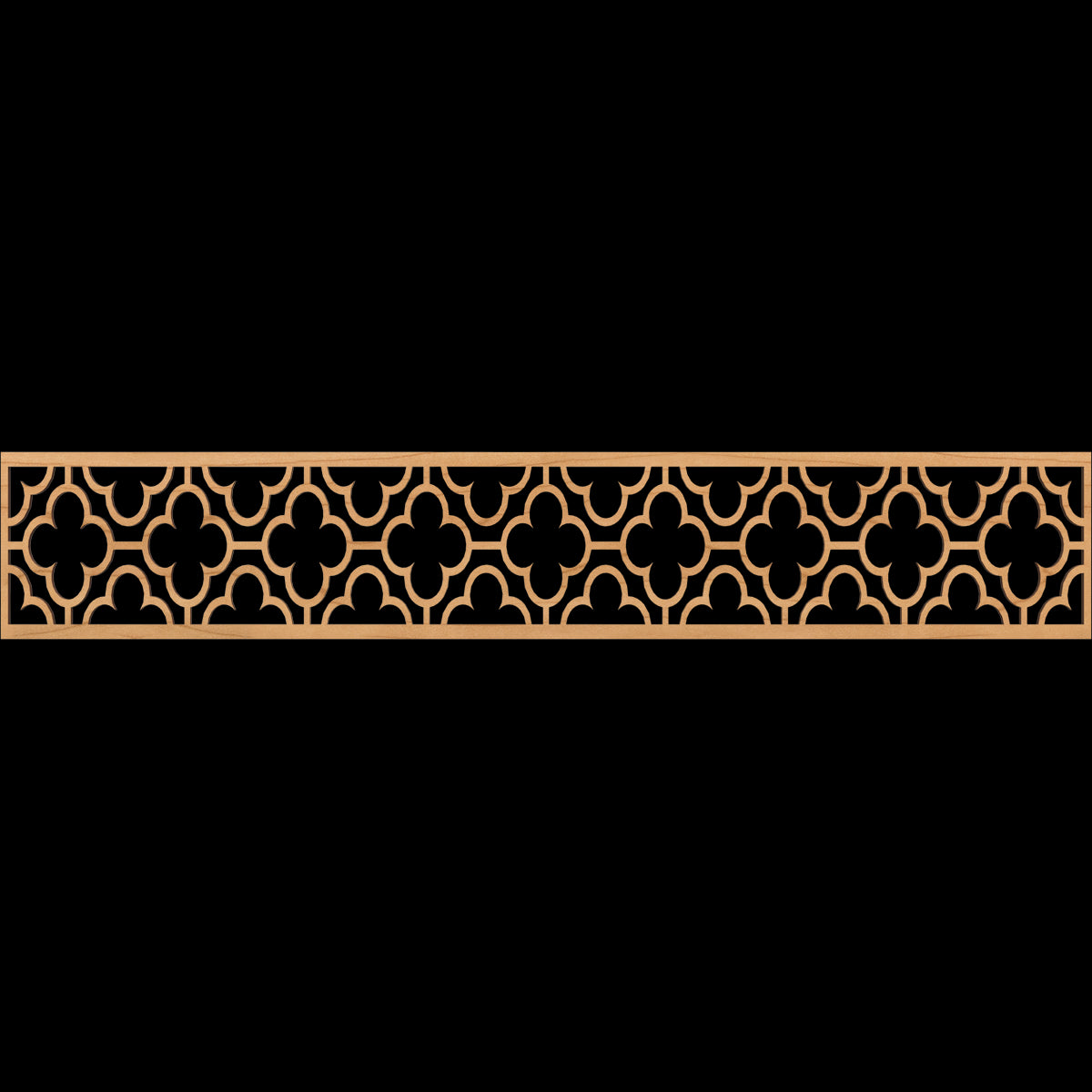 Chicago Fretwork Moulding - Decorative Wood Trim for Home & Furniture | Perfect for DIY Projects, Wall Paneling, and Cabinet Accents