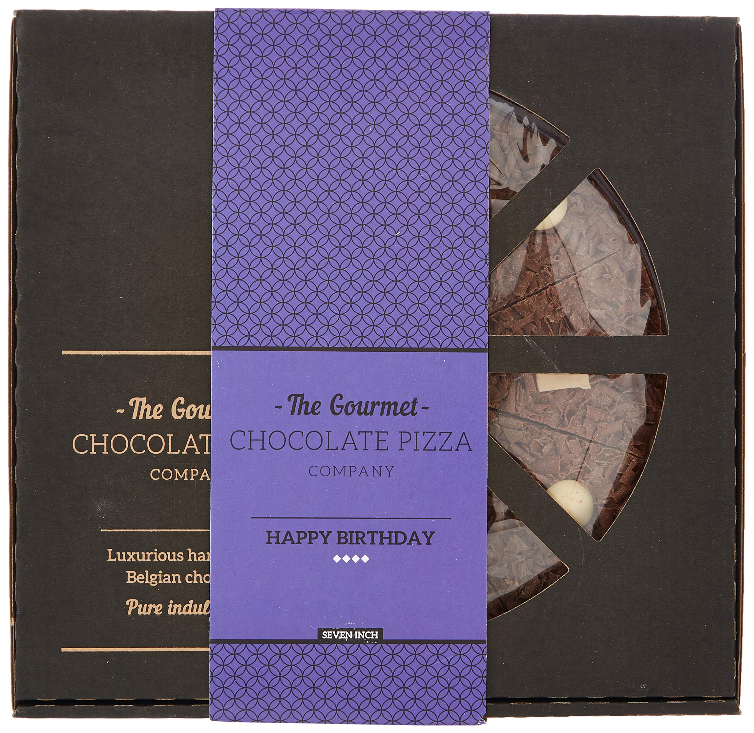 Gourmet Belgian Chocolate Pizza - Luxury Birthday Gift for Chocolate Lovers | Perfect for Celebrations, Parties & Special Occasions