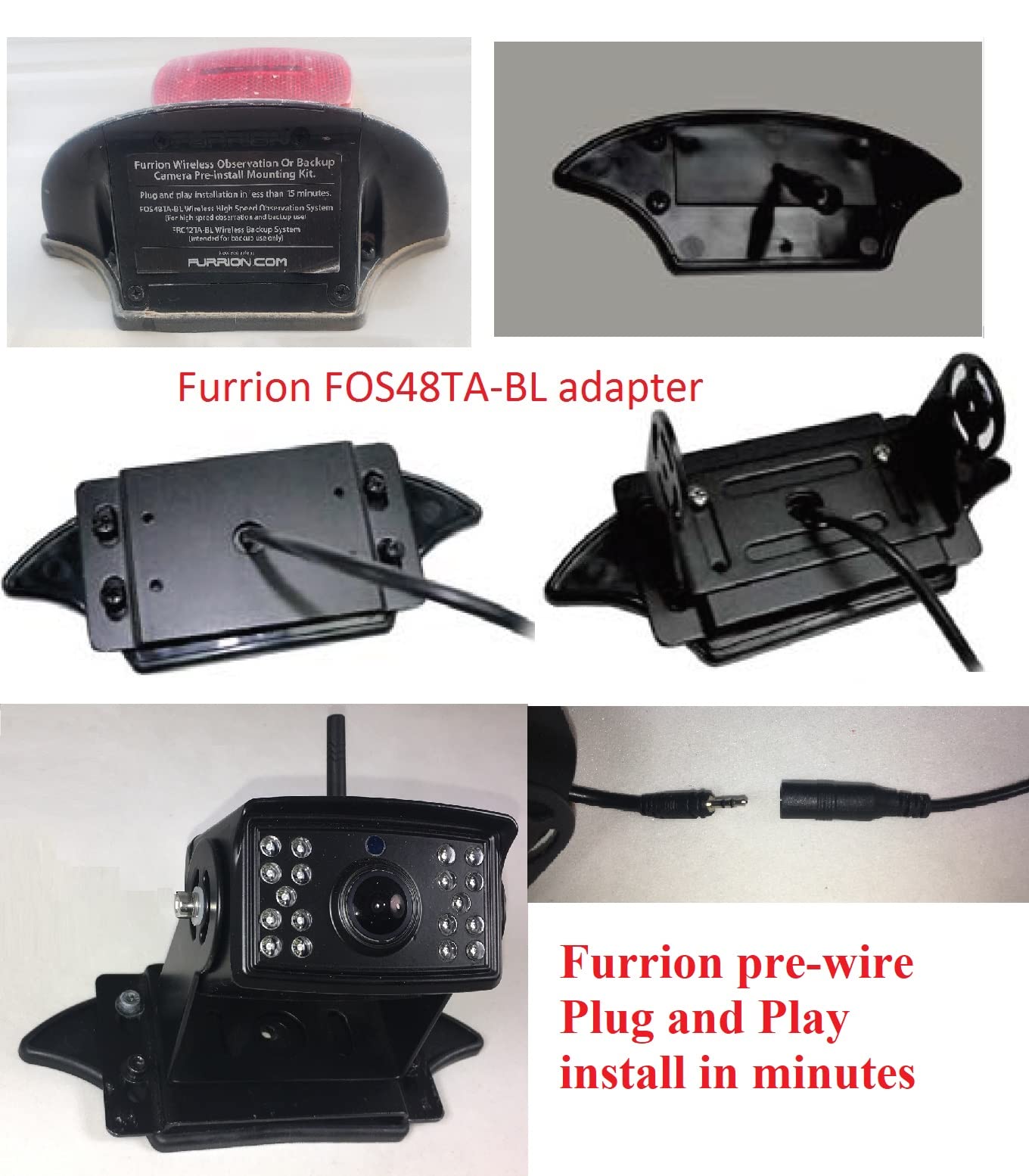 4Ucam HD 1080P Wireless Backup Camera System with 7