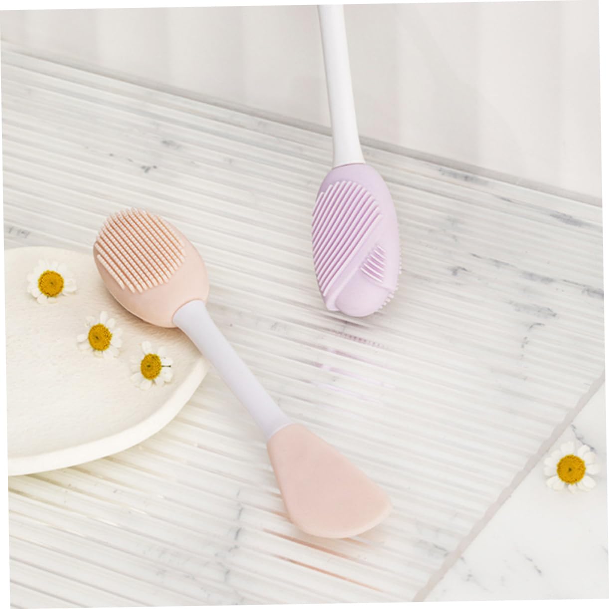 FOMIYES Silicone Mask Mixing Bowl Set - Professional Facial Mask Mixing Tool for DIY Spa, Skincare & Beauty at Home | Perfect for Facials, Clay Masks & Skincare Treatments