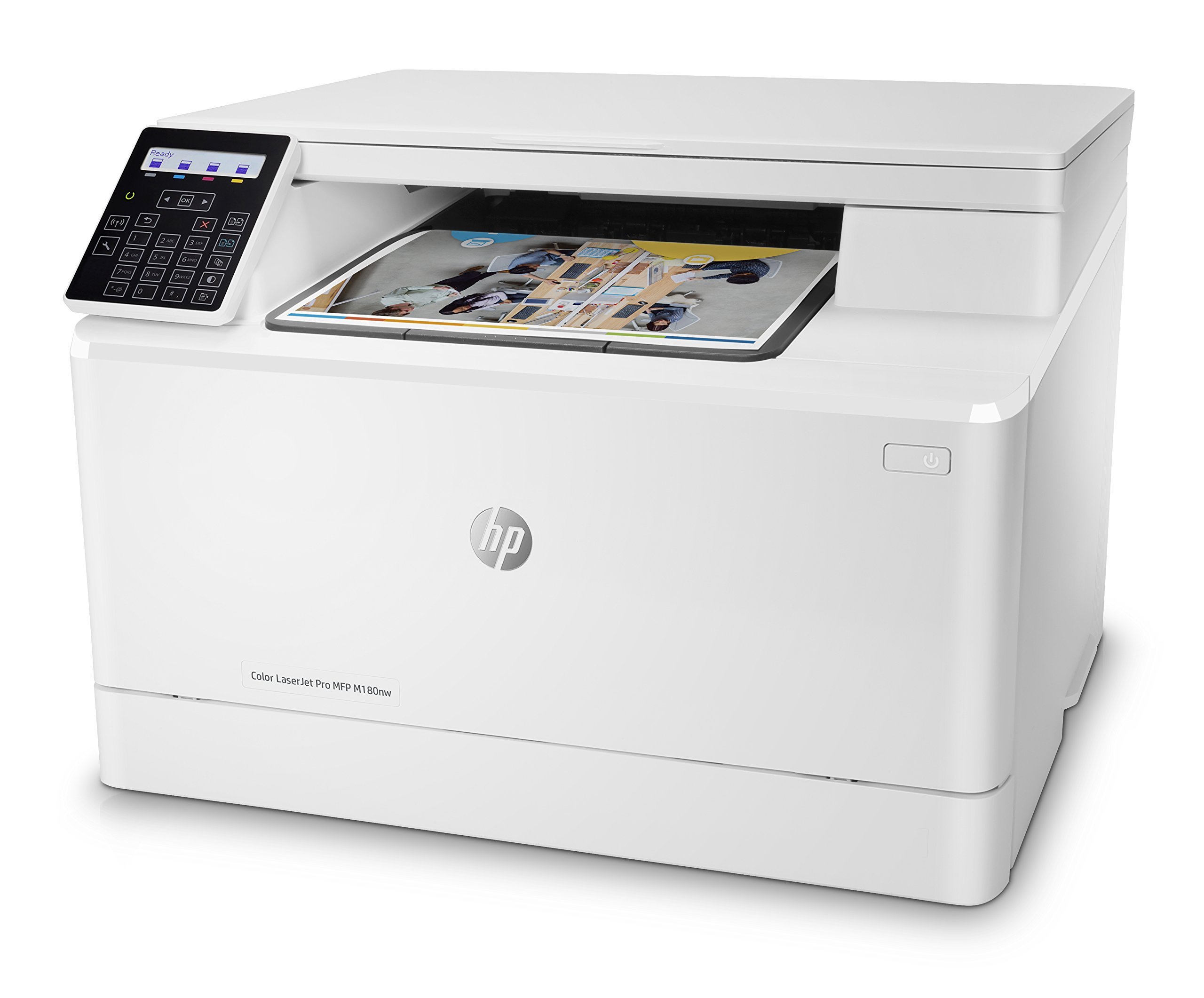 HP LaserJet Pro M180nw Wireless Color Laser Printer All-in-One with Scanning & Copying | Refurbished (T6B74A) | Ideal for Home Office, Small Business & Remote Work Printing Needs