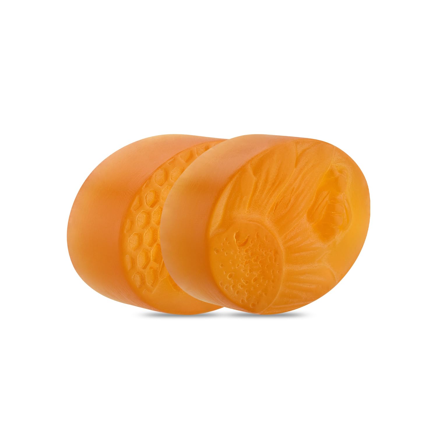 Organic Handmade Honey Lemon Soap Bar - 2 Pack - Natural Moisturizing & Exfoliating for Dry Skin - Perfect for Daily Face & Body Wash, Spa Day, or Gift Set