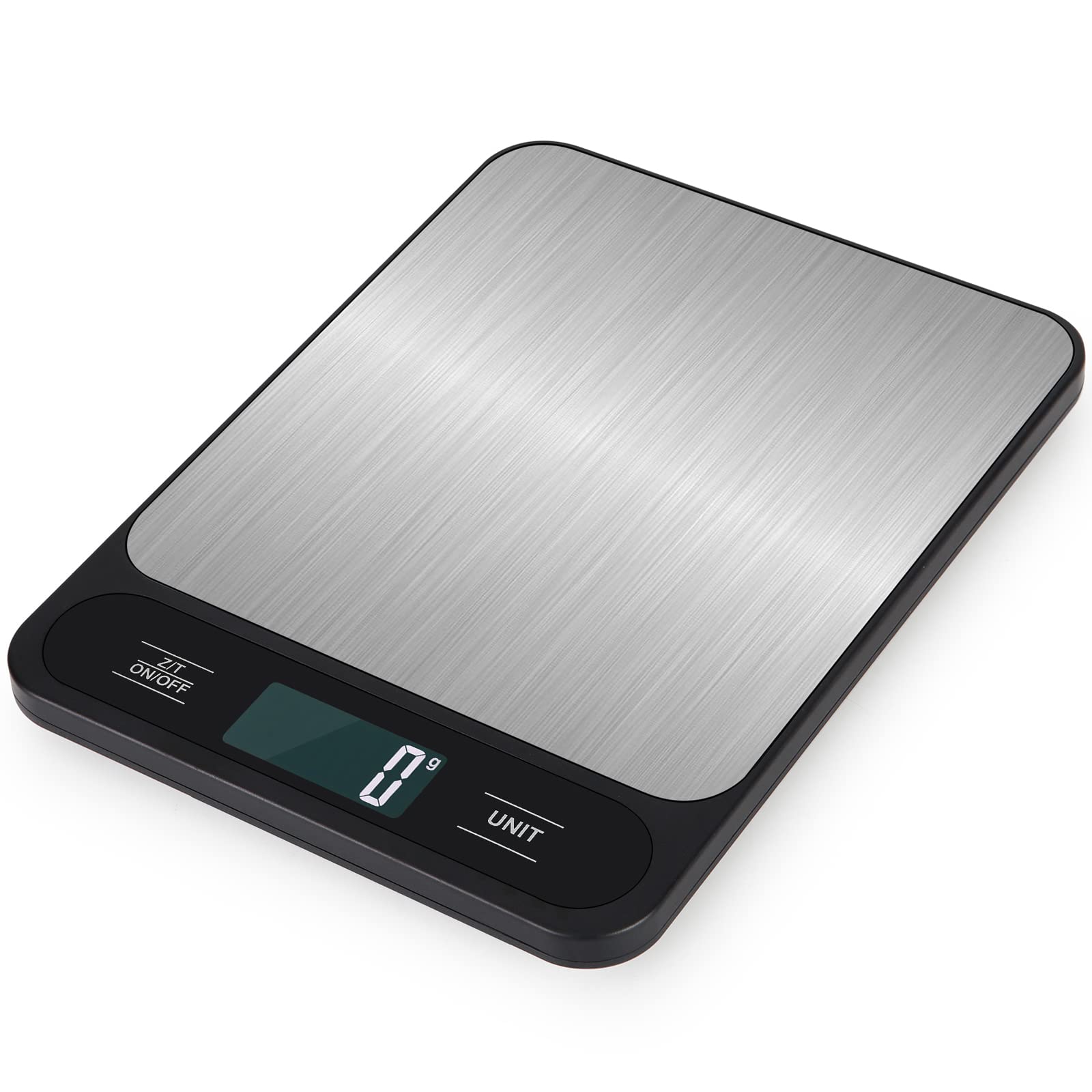 5kg/11lb Digital Kitchen Food Scale with Grams & Ounces - Precise Measuring for Baking, Cooking, and Weight Loss Tracking