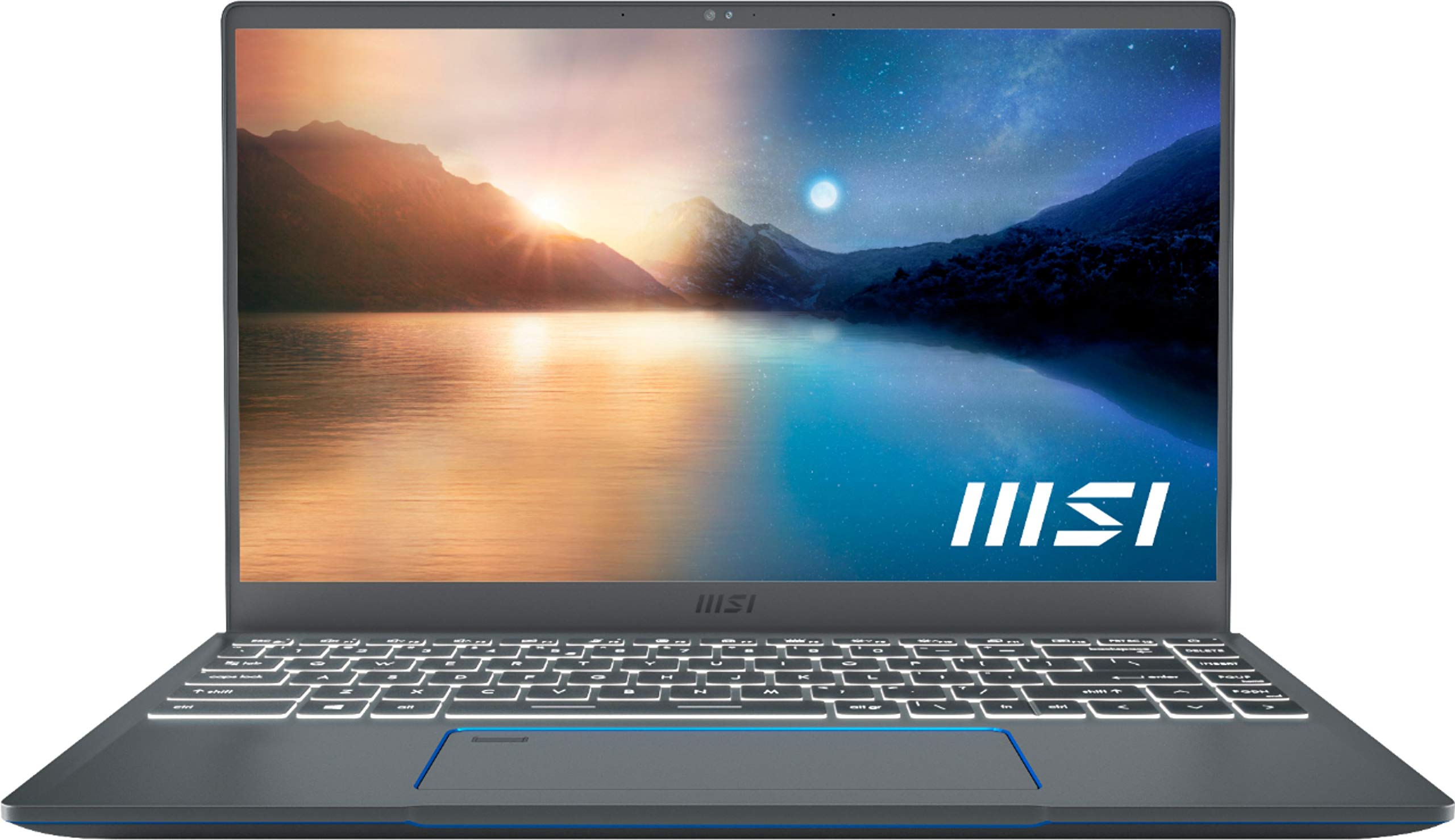 MSI Prestige 14EVO 14-inch FHD IPS Business Laptop - Intel Core i7-1195G7, 32GB DDR4 RAM, 2TB NVMe SSD, Iris Xe Graphics, Backlit Keyboard with Fingerprint Reader, Windows 10 Pro (Includes 32GB USB Drive) - Perfect for Office Work, Remote Learning & Business Travel