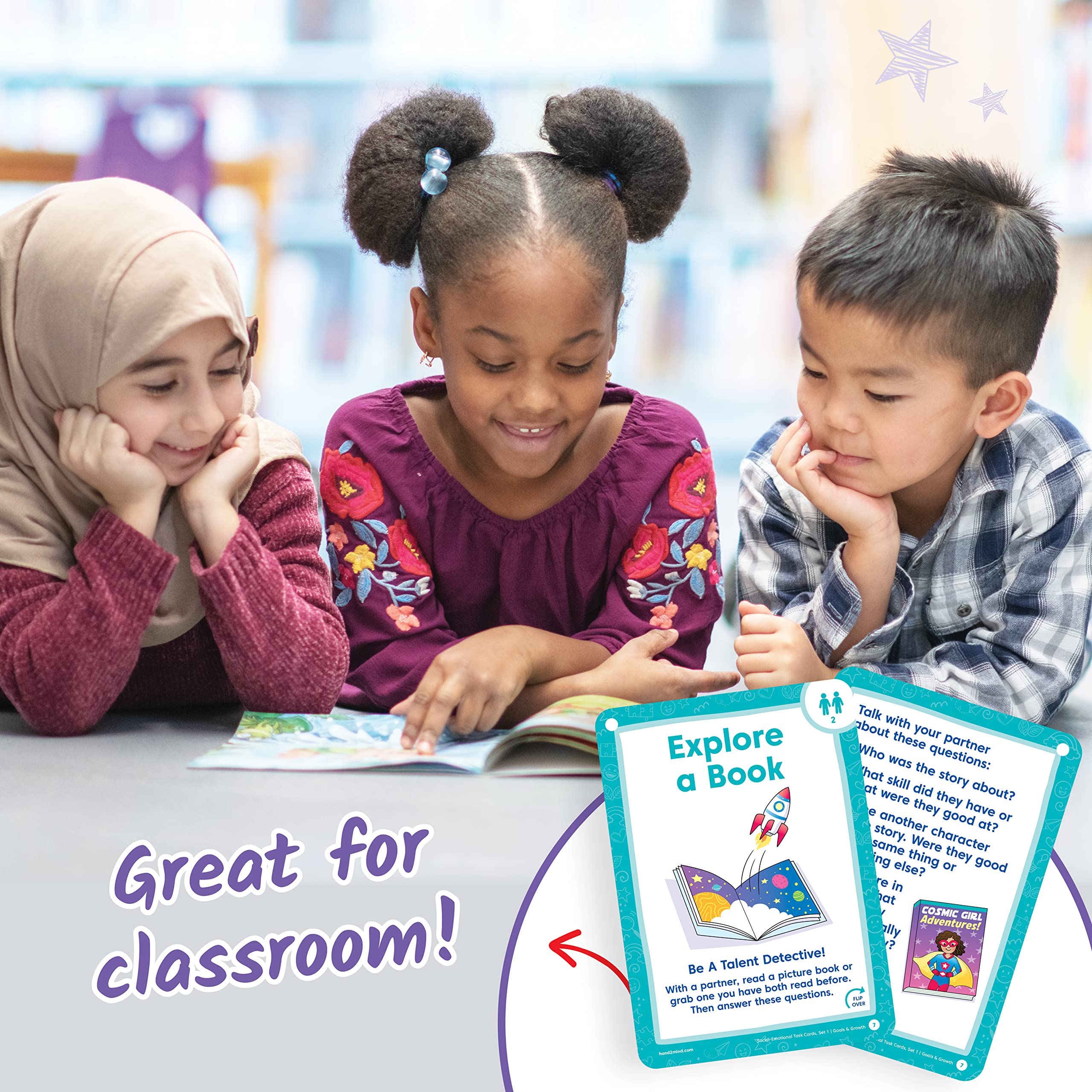 Social Emotional Learning Cards for Kids Ages 3+ | Play Therapy & Conversation Starters | Classroom & Home Use