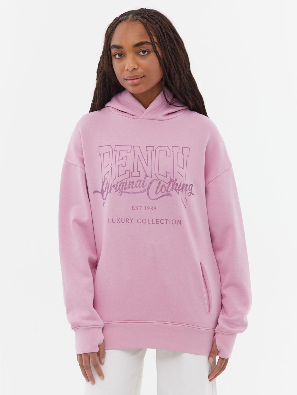 Theda Athletic Logo Oversize Hoodie for Men & Women - Comfortable Pullover Sweatshirt for Gym, Running, and Casual Wear