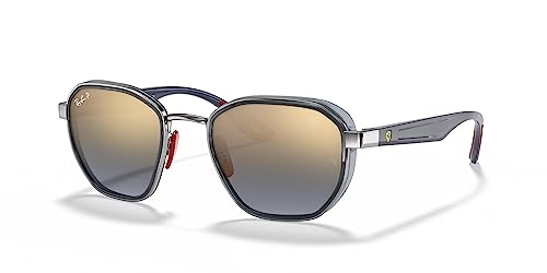 Gunmetal/Chromance Blue Mirrored Gold Polarized