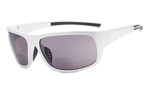 Shiny Silver Frame/Grey Lens