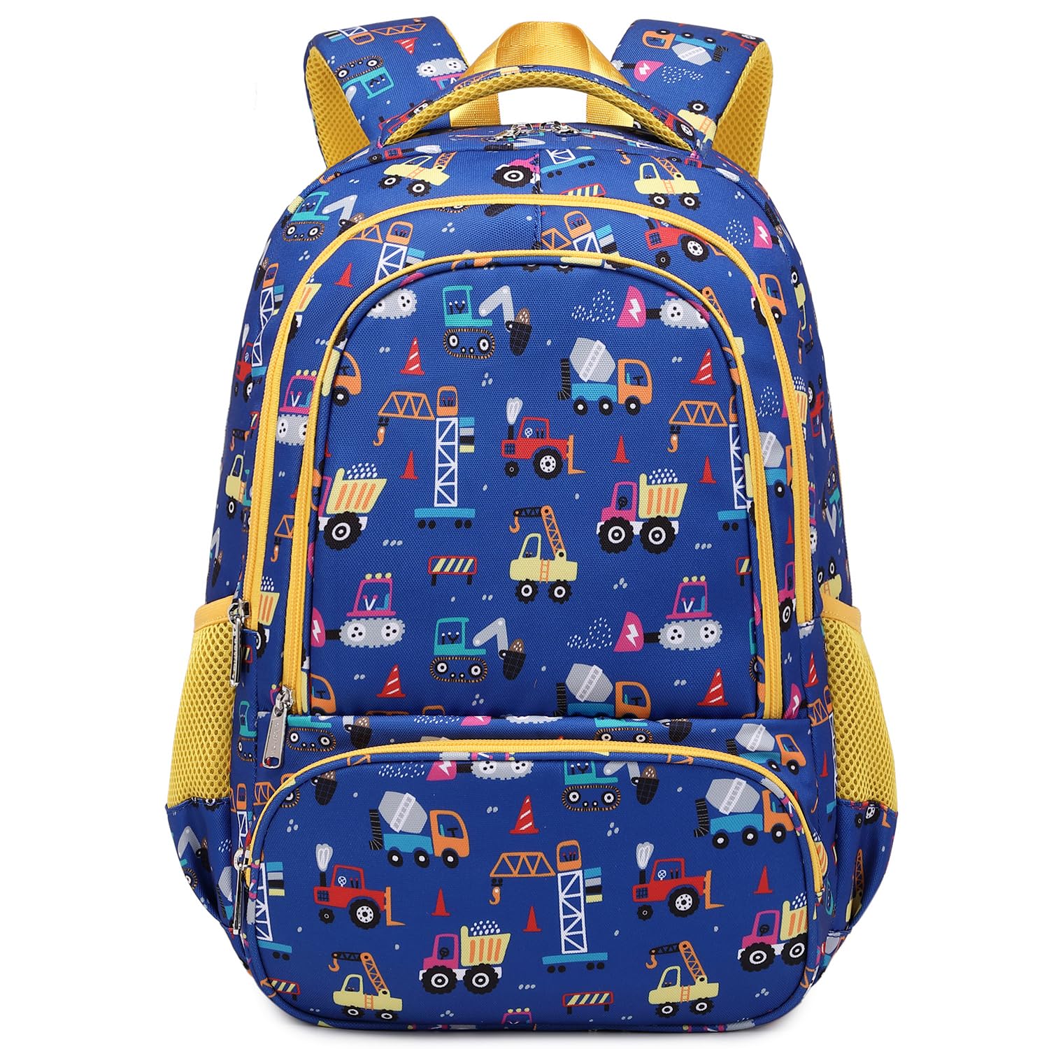 Lightweight Kids Backpack for Boys - Car Design School Bookbag for Elementary & Kindergarten | Perfect for School, Travel, and Daily Use