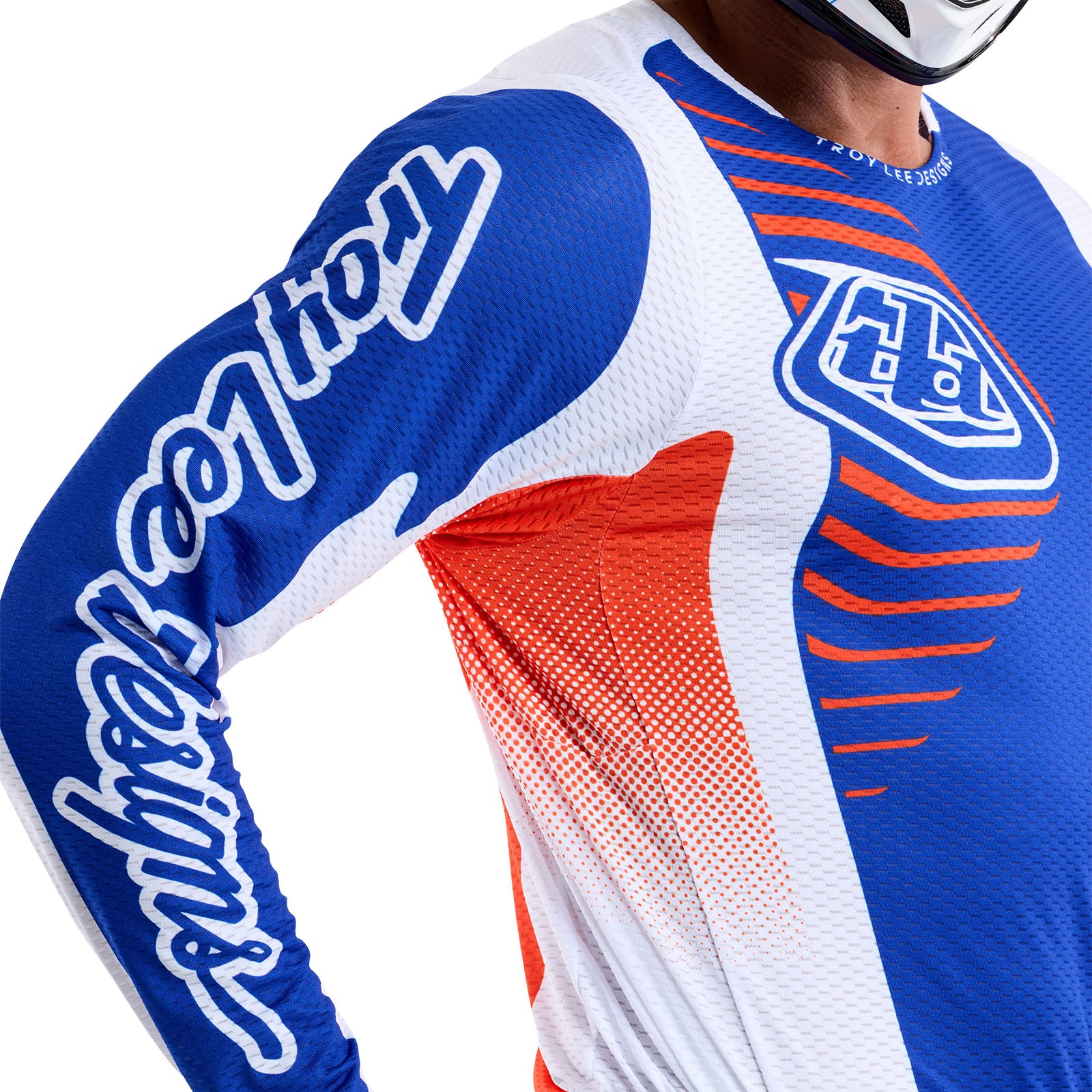 GP Pro Air Jersey Ripple Blue/Orange - Premium Performance Basketball Jersey for Men - Perfect for Games, Training & Streetwear Fashion