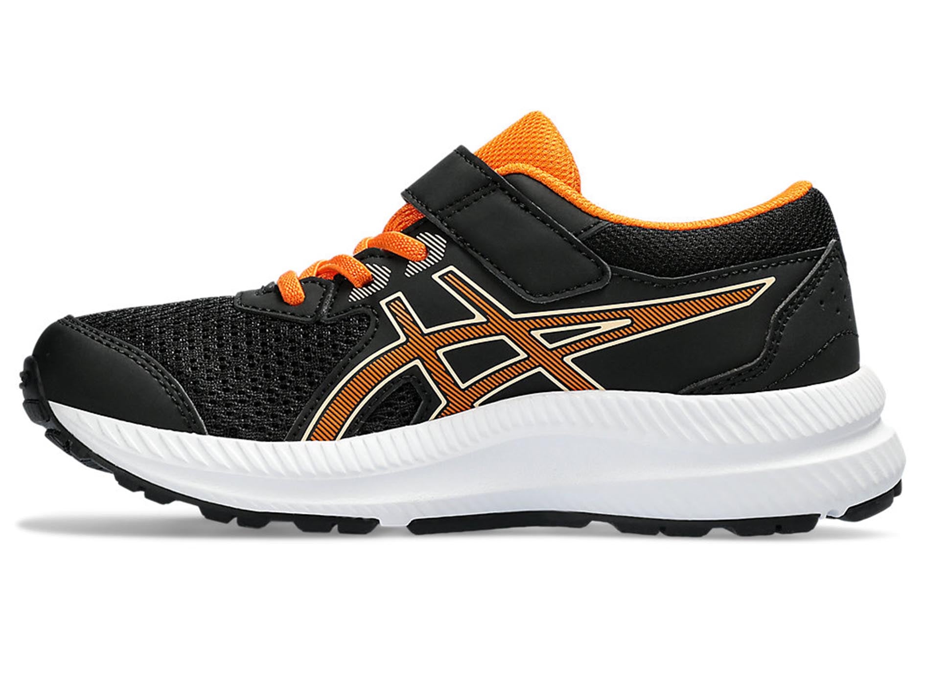 ASICS Kids' Contend 8 PS Running Shoes - Lightweight & Breathable Sneakers for Boys & Girls - Perfect for School, Sports & Daily Play (Style: 1014A258-007)