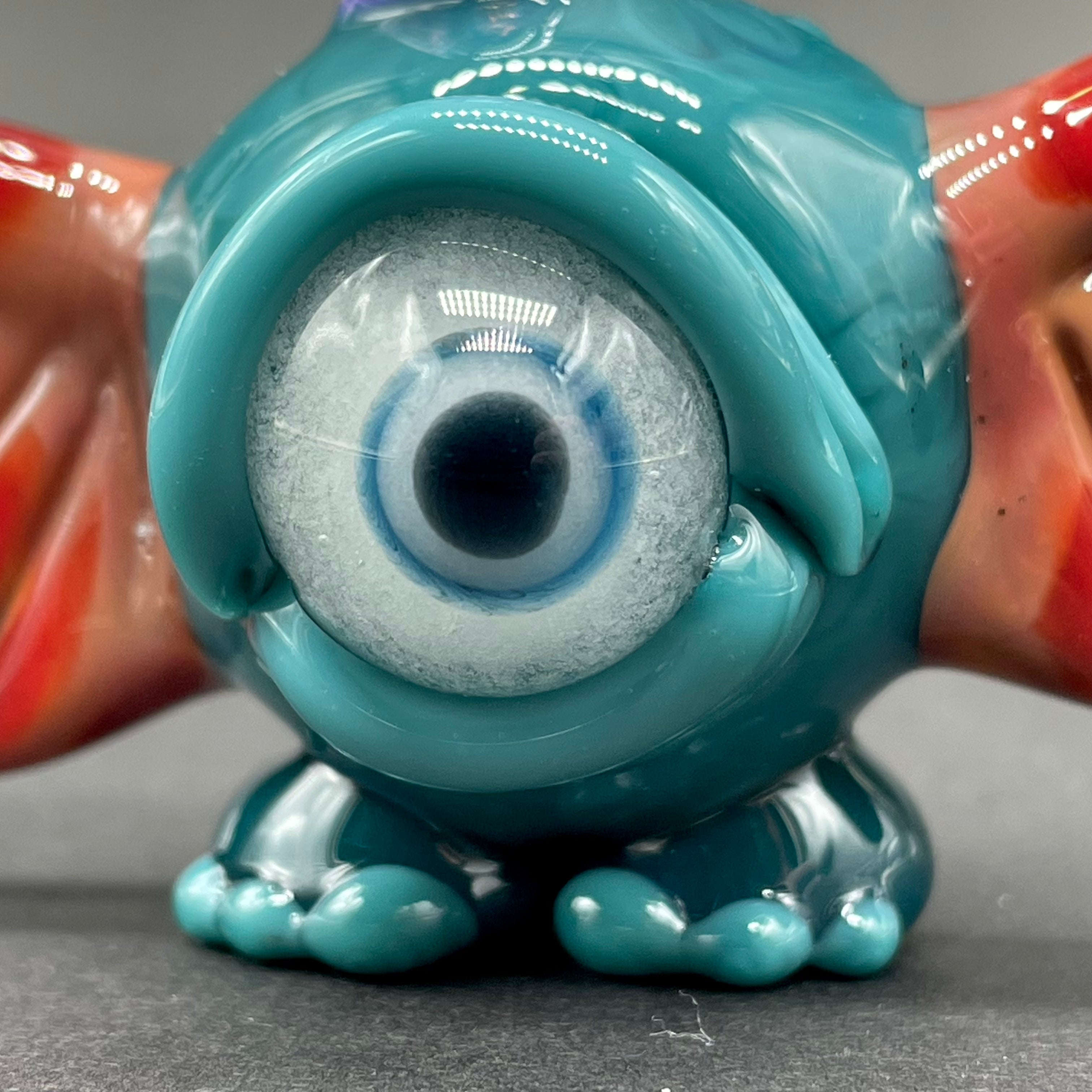 Flying Cyclops Pendant Necklace - Unique Gothic Jewelry for Men & Women - Perfect for Cosplay, Halloween, and Alternative Fashion