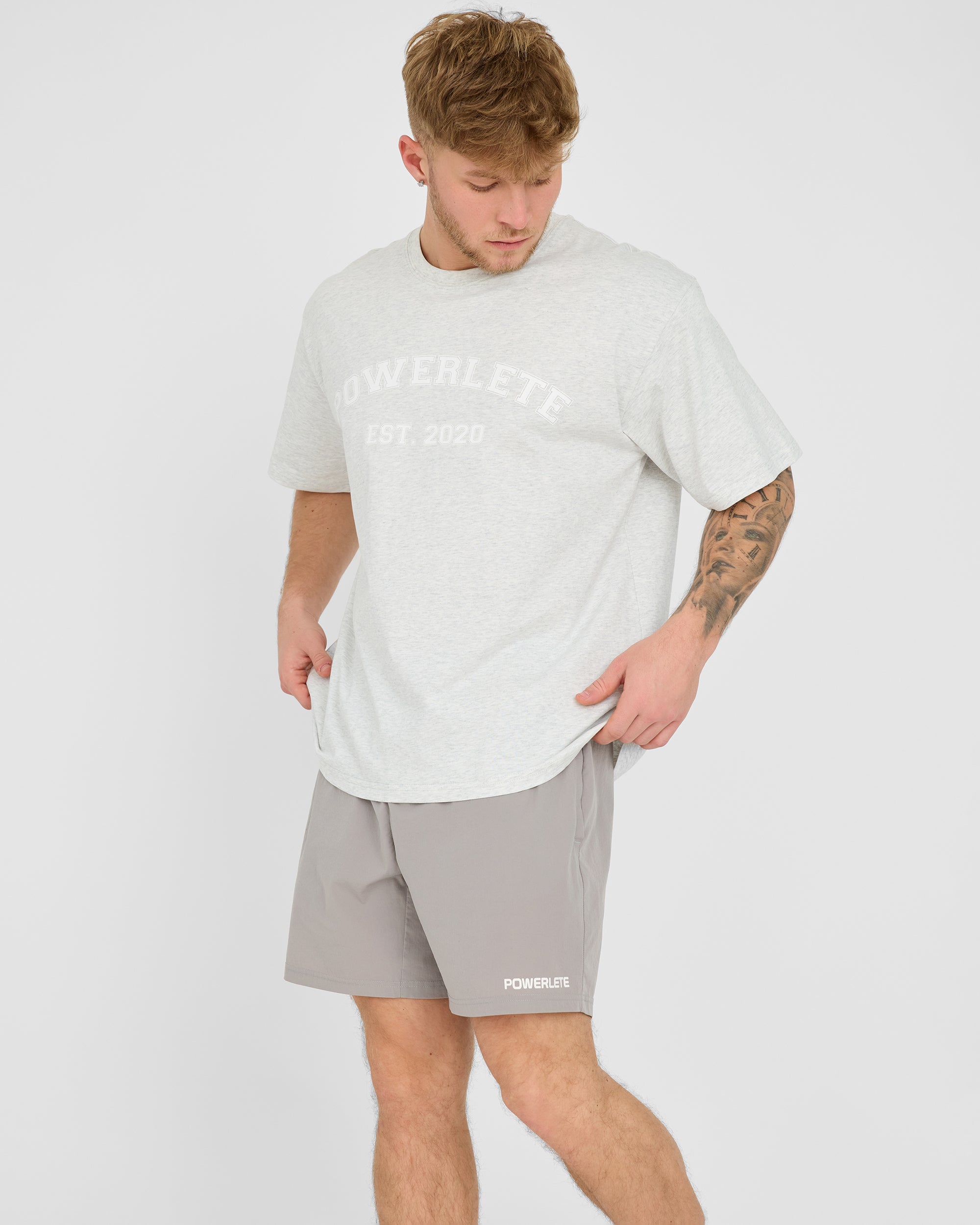 Varsity Oversized T-Shirt for Men & Women | Comfortable Cotton Crewneck Tee | Casual Streetwear, Loungewear & Gym Outfit