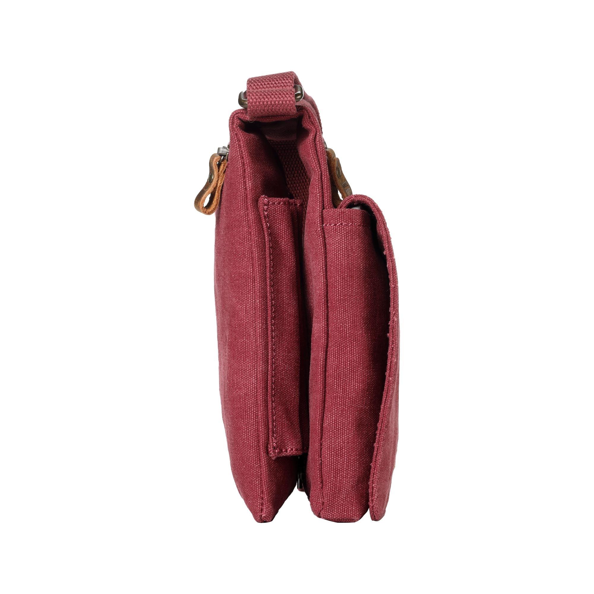 TRP0243 Troop London Classic Canvas Crossbody Bag - Stylish & Durable for Travel, Work & Everyday Use