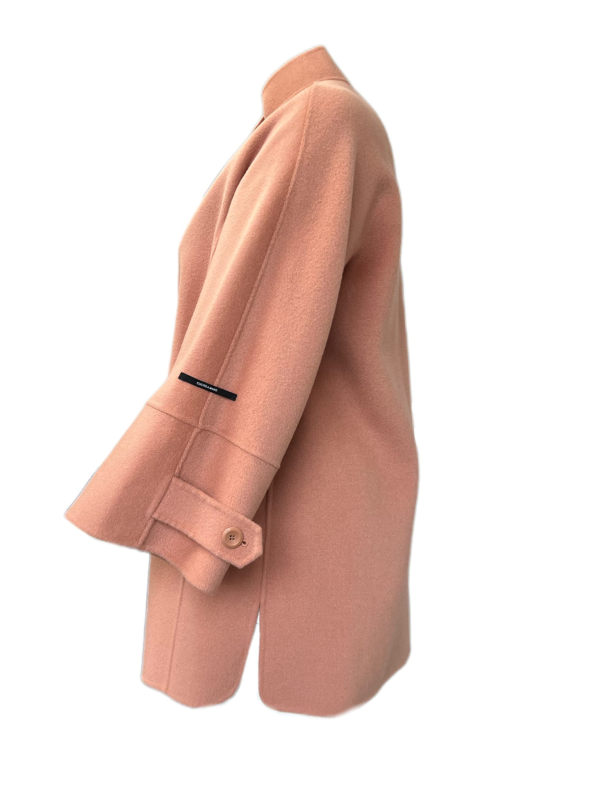 Marina Rinaldi Women's Noa Wool Blend Coat - Warm Winter Trench Coat with Belt, Classic Long Overcoat for Office, Dating & Formal Occasions