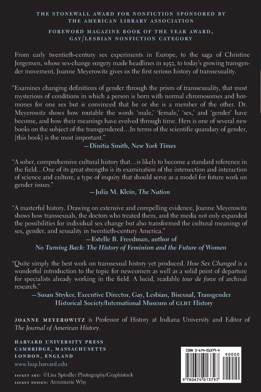 How Sex Changed: A History of Transsexuality in the United States | LGBTQ+ Studies, Gender Identity & American Social Movements | Academic Research & Personal Education
