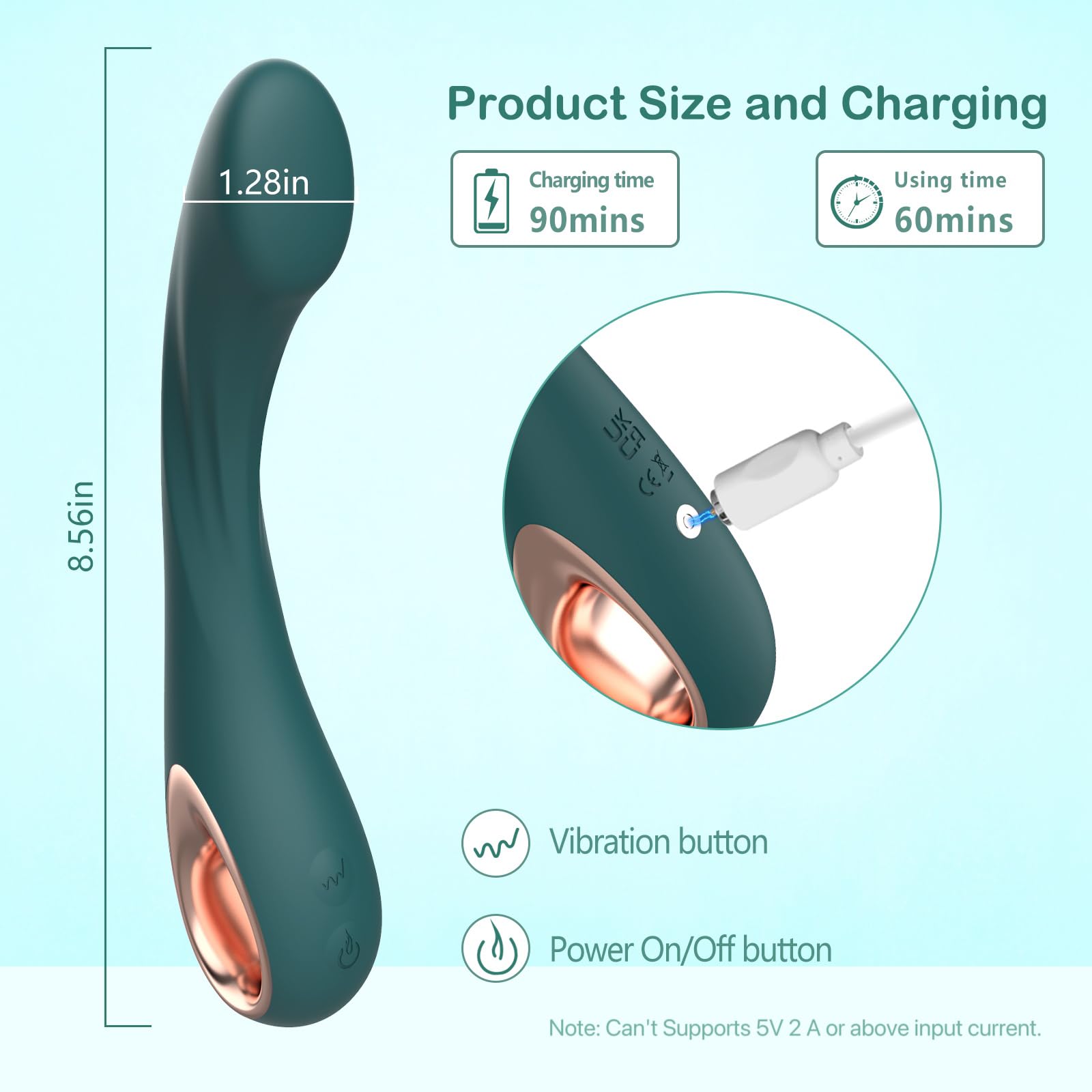 Premium G-Spot Vibrator for Women - 10 Powerful Vibration Modes, Ergonomic Curved Design for Clitoral & Anal Stimulation | Soft Body-Safe Silicone Adult Toy | Perfect for Solo Play & Couples Intimacy (Green) - Enhance Your Bedroom Experience & Spice Up Date Nights