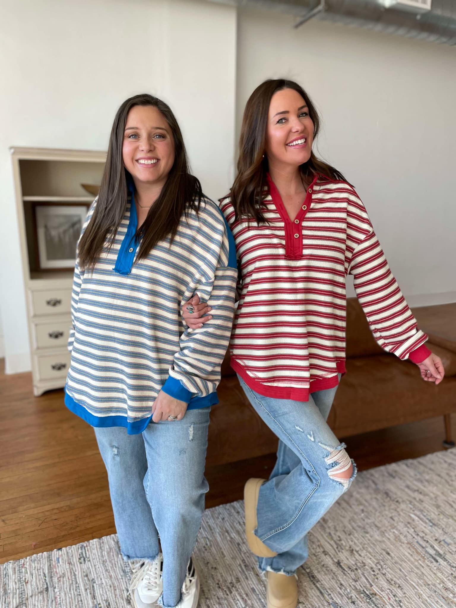 PREORDER: Beyond the Sea Striped Top - 3 Color Options for Women | Casual & Beachwear Fashion | Perfect for Summer Outfits & Vacations