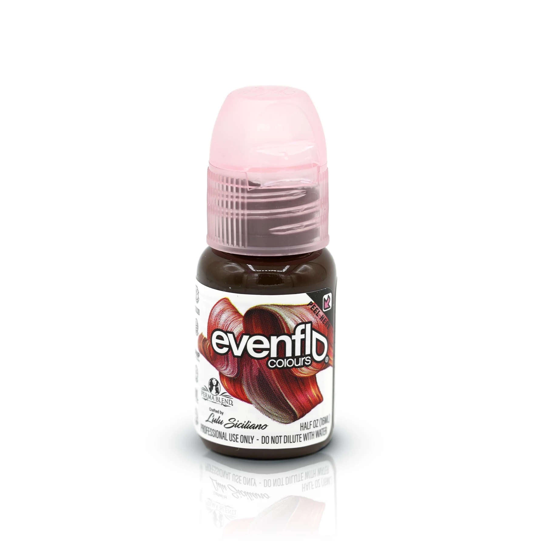 Perma Blend Evenflo Brow Oak Pigment - Professional Eyebrow Tattoo Ink for Microblading & Permanent Makeup - Salon & Home Use