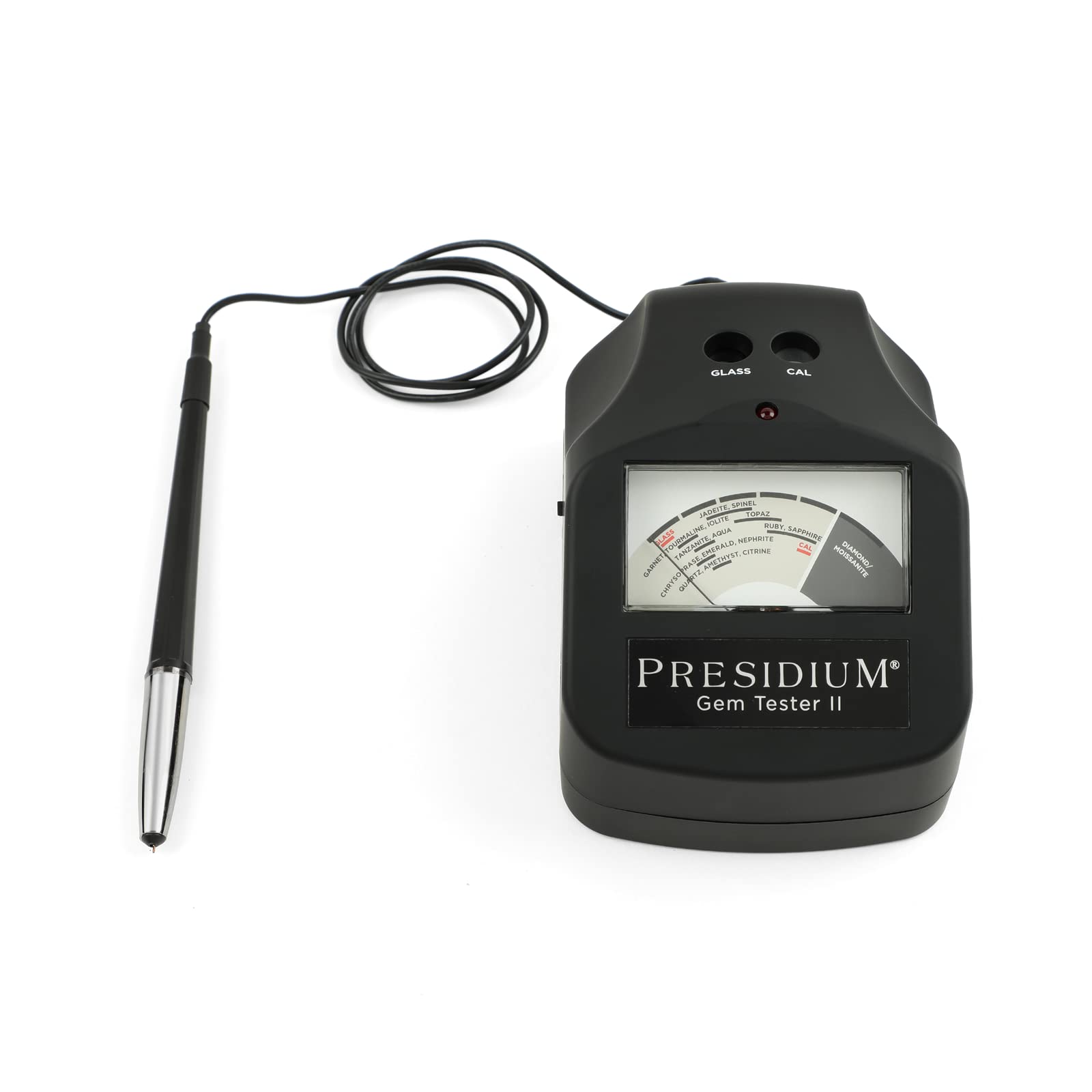 Presidium Gem Tester II (PGT II) with ATC - Professional Diamond & Moissanite Tester for Jewelry Appraisal, Gemstone Identification - Perfect for Jewelers, Pawn Shops & Gem Enthusiasts