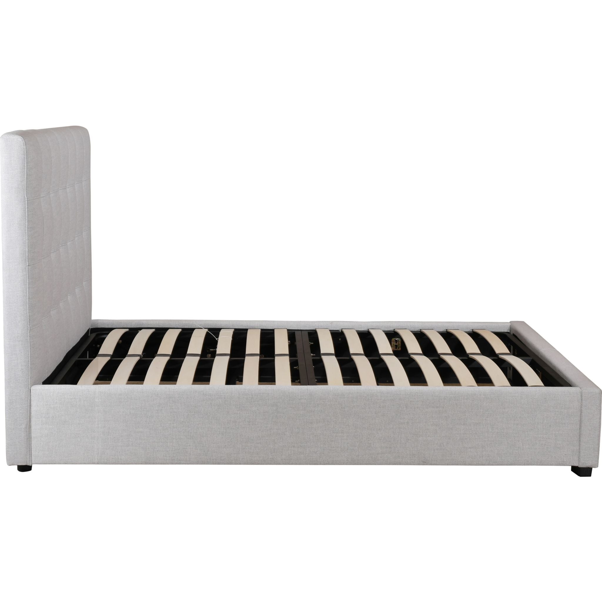 Belle Storage Bed with Underbed Drawers - Queen Size Platform Bed Frame with Ample Storage Space - Perfect for Small Bedrooms, Dorms & Apartments