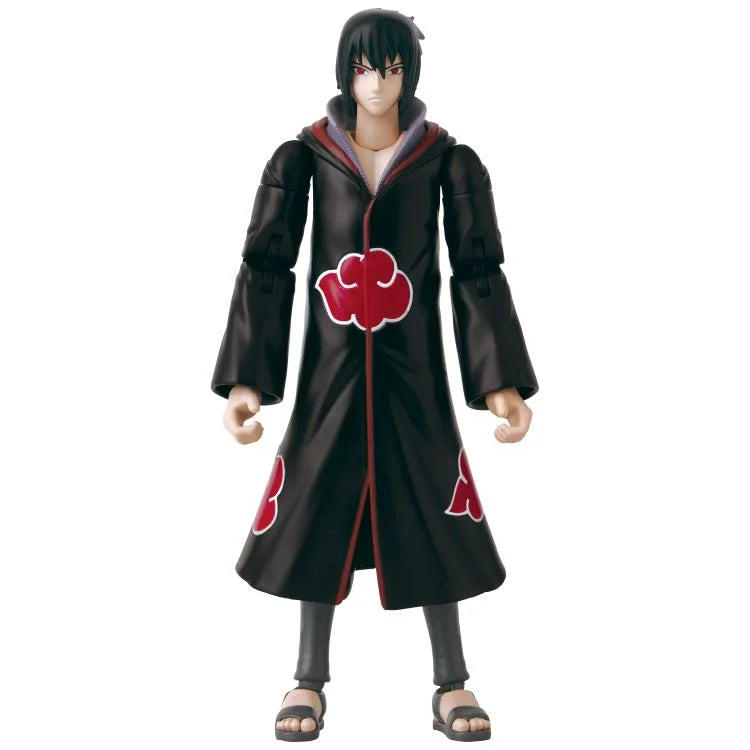 Naruto Shippuden Anime Heroes Sasuke Uchiha Taka Version Action Figure - Perfect for Anime Collectors, Cosplay Props, and Home Decor Display
