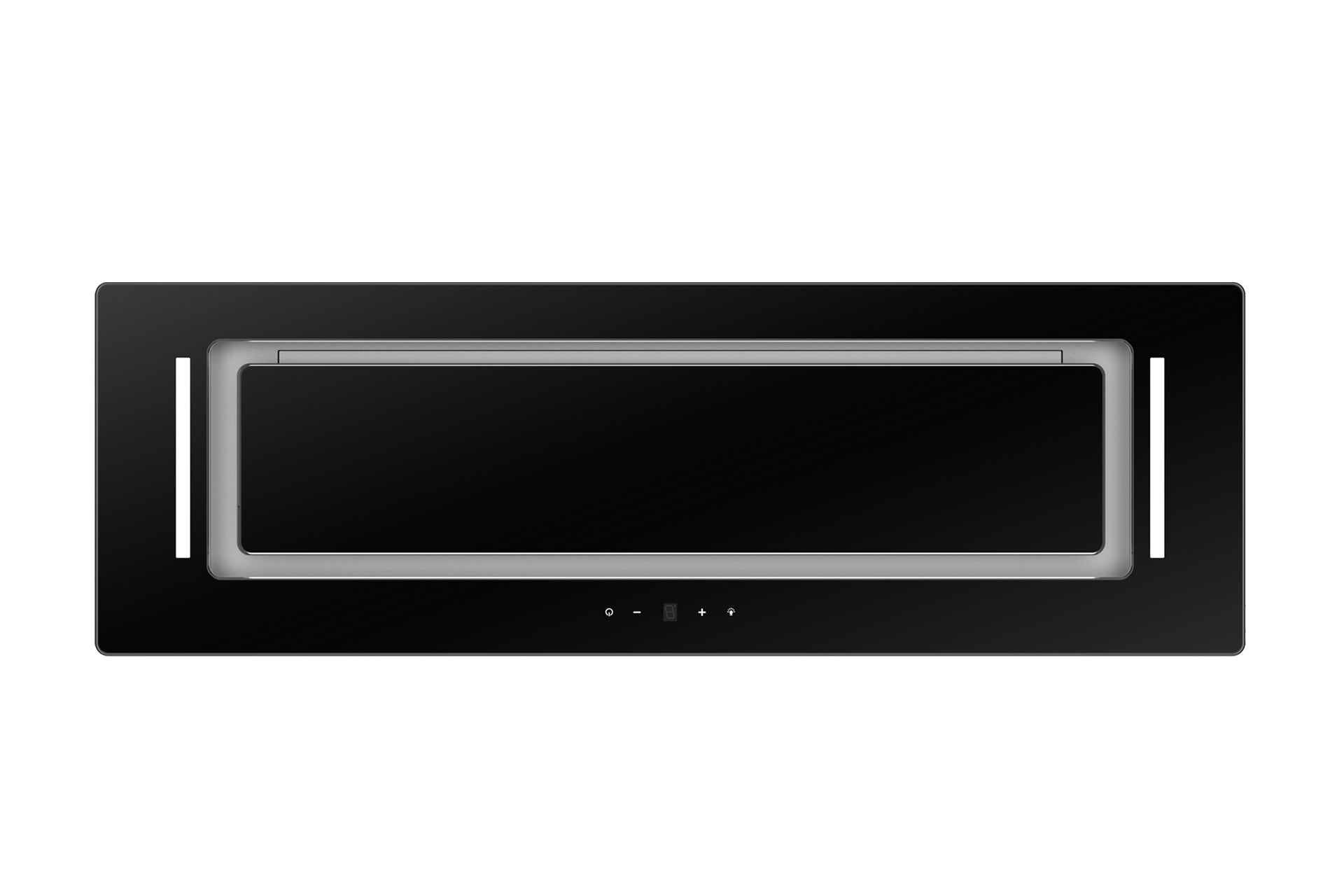 Schweigen 90cm Black Glass Undermount Rangehood BGUM9B - Premium Kitchen Exhaust Fan for Modern Homes, Perfect for Gas Cooktops and Open-Plan Living Spaces