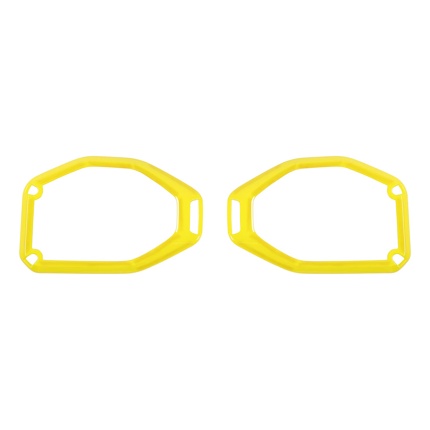 JeCar Premium Speaker Frame Trim Cover for 2018-2023 Jeep Wrangler JL JLU & Gladiator JT - Interior Accessories (Yellow) - Upgrade Your Ride with Durable & Stylish Protection