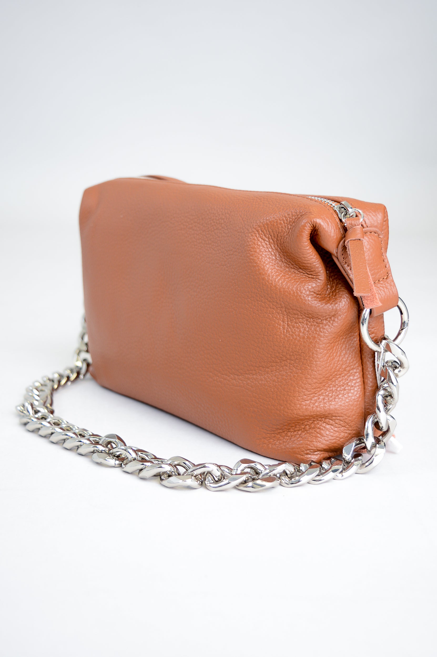 Jill Genuine Leather Handbag for Women - Stylish Brown Shoulder Bag - Perfect for Work, Travel & Everyday Use
