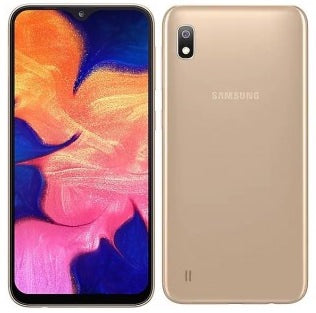 Samsung Galaxy A10 32GB Unlocked Smartphone in Gold - GSM Compatible for AT&T, T-Mobile | Perfect for Travel, Business & Everyday Use