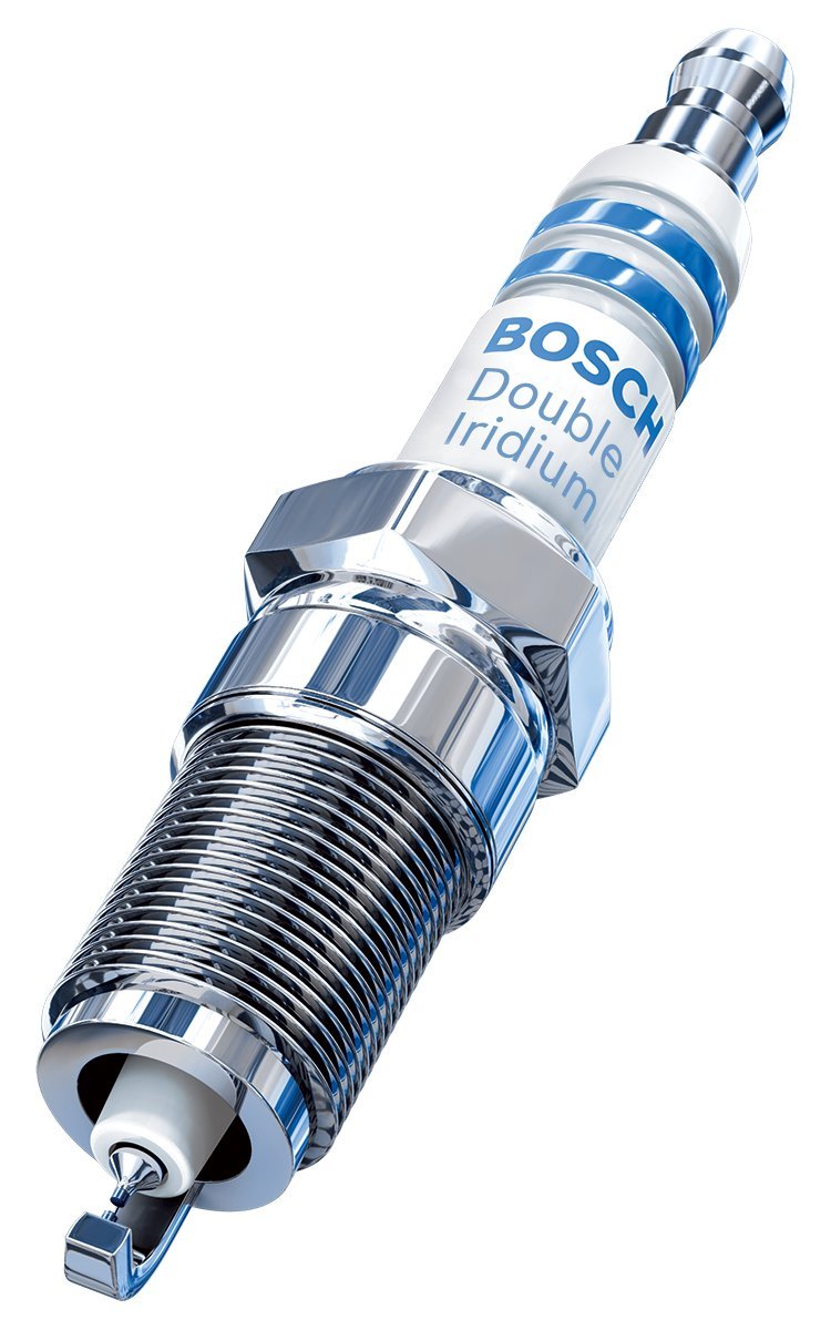 BOSCH 9683 OE Fine Wire Double Iridium Spark Plug - Pack of 10 | High Performance Ignition for Cars, Trucks & SUVs | Durable Pin-to-Pin Design for Smooth Engine Operation