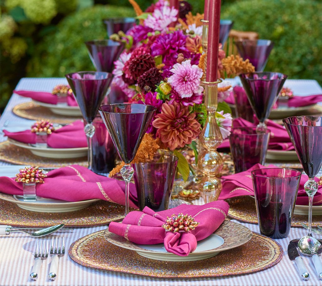 Premium Amethyst Daphne Tumblers - Set of 4 Elegant Glass Cups for Wine, Cocktails & Home Decor | Perfect for Parties, Gifts & Daily Use