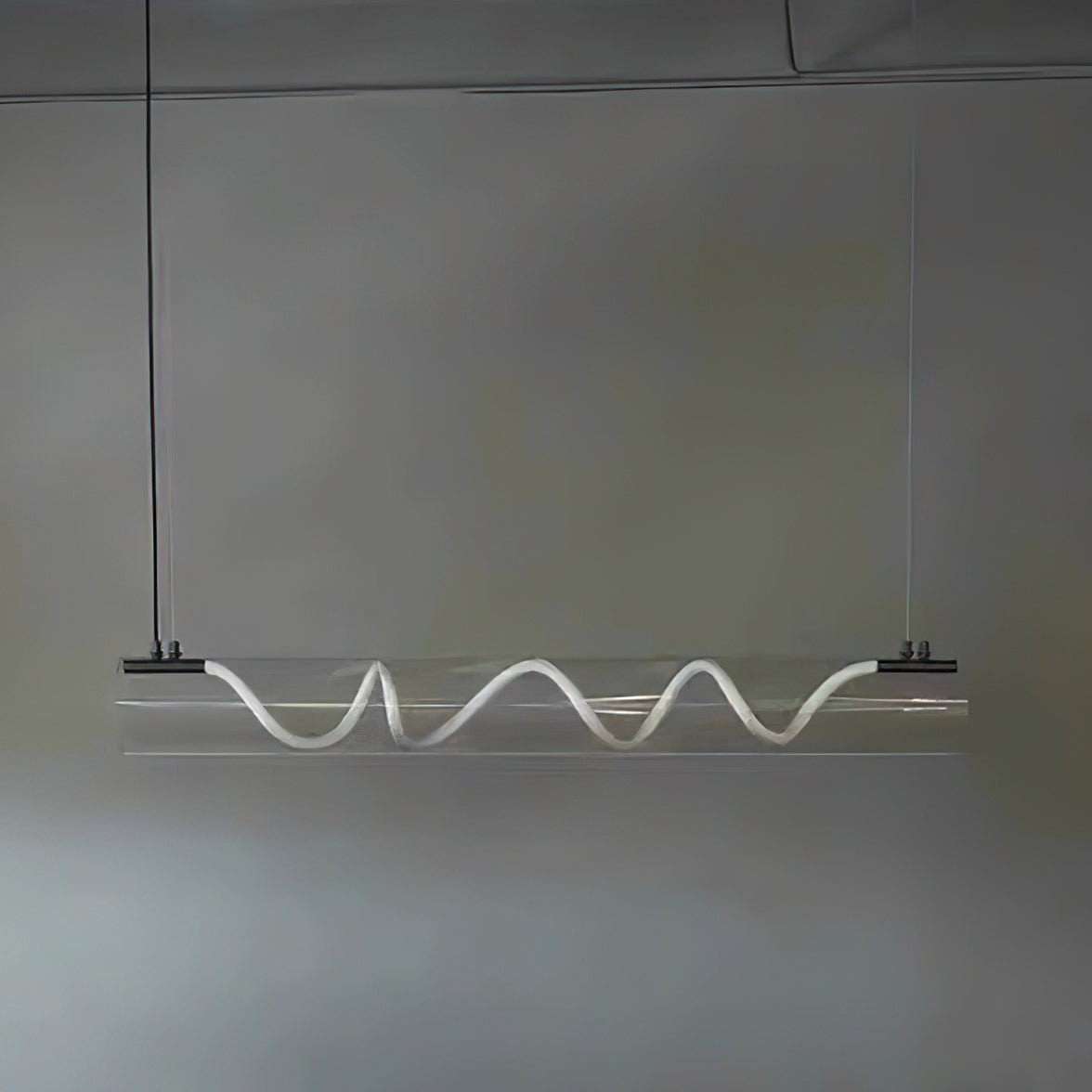 Alexandra Linear Pendant Light - Modern Minimalist Hanging Fixture for Kitchen Island, Dining Room & Bedroom Lighting | Dimmable LED Chandelier for Home Decor
