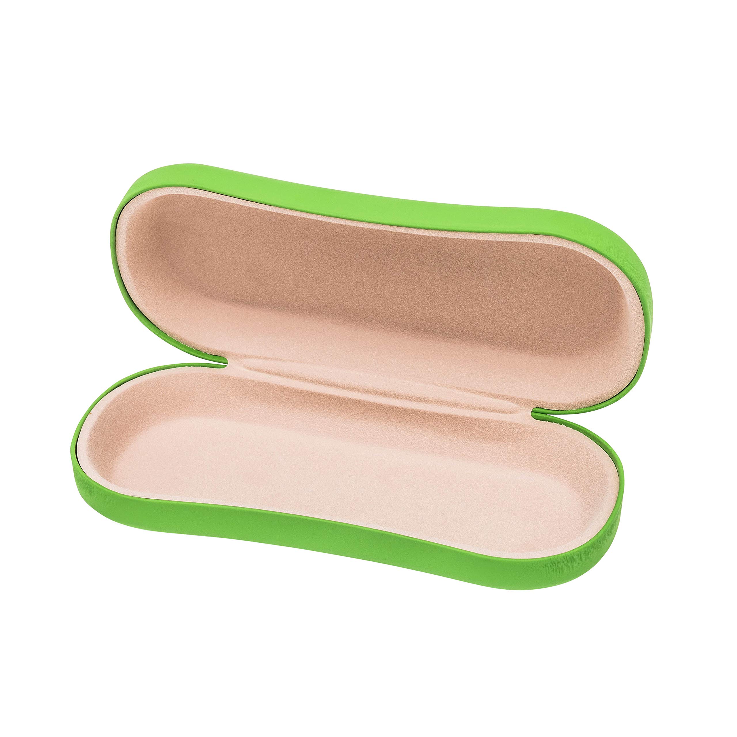 Durable Hard Shell Glasses Case with Microfiber Cloth - Travel & Storage Protection