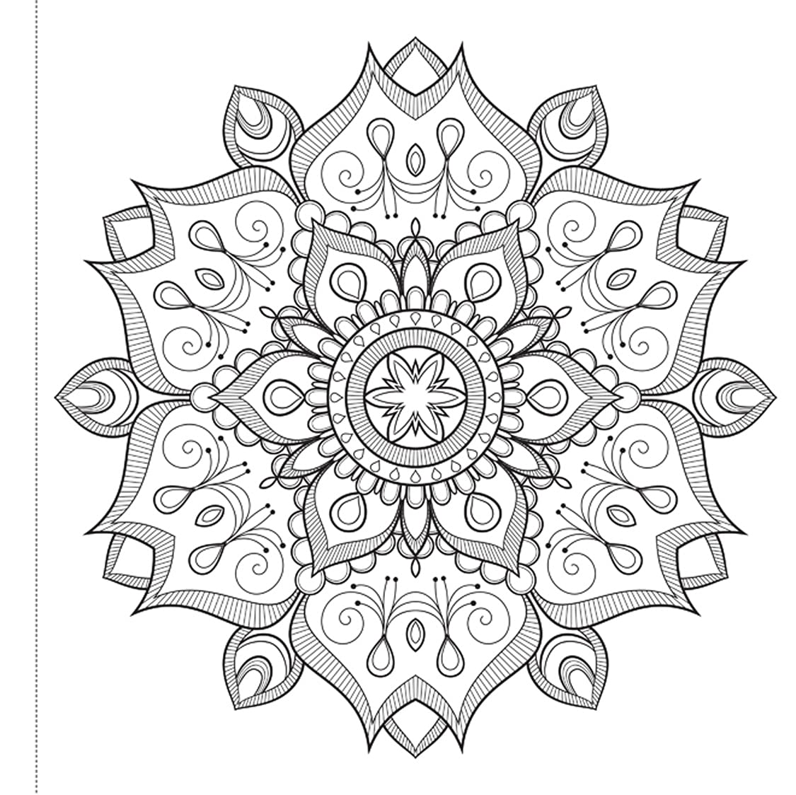 Mandala Coloring Book for Adults - Stress Relief & Relaxation with Tear-Out Sheets | Perfect for Meditation, Art Therapy & Mindful Creativity