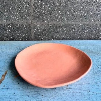 Ceramic Side Plate - Elegant Cantaloupe Design for Dining, Desserts & Party Serving - Perfect for Home, Restaurants & Events