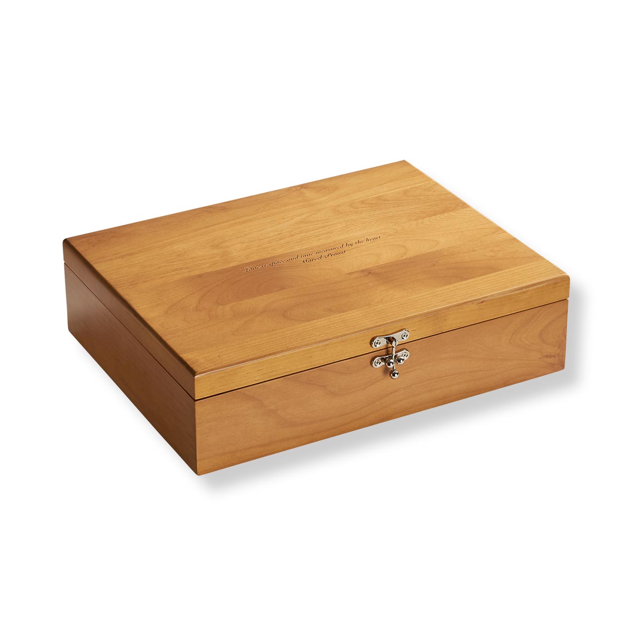 Personalized Memorial Keepsake Box - Engraved Wooden Memory Box for Ashes, Photos & Mementos | Perfect for Funeral, Memorial Service & Home Decoration