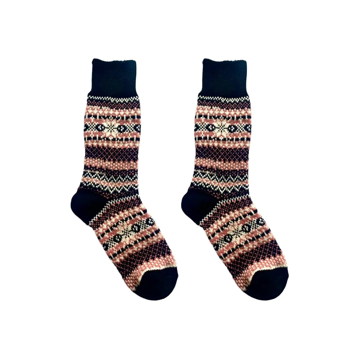 Premium Nordic Socks - Ultra Soft & Warm Winter Wool Socks for Men & Women - Perfect for Cold Weather, Hiking & Home Relaxation