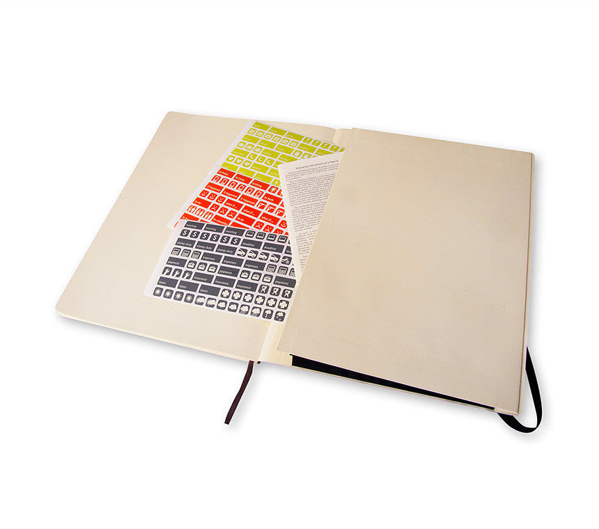 Premium Moleskine Monthly Planner 2024 - 12 Month Soft Cover Notebook for Work, School & Personal Organization | Perfect for Journaling, Scheduling & Productivity Tracking