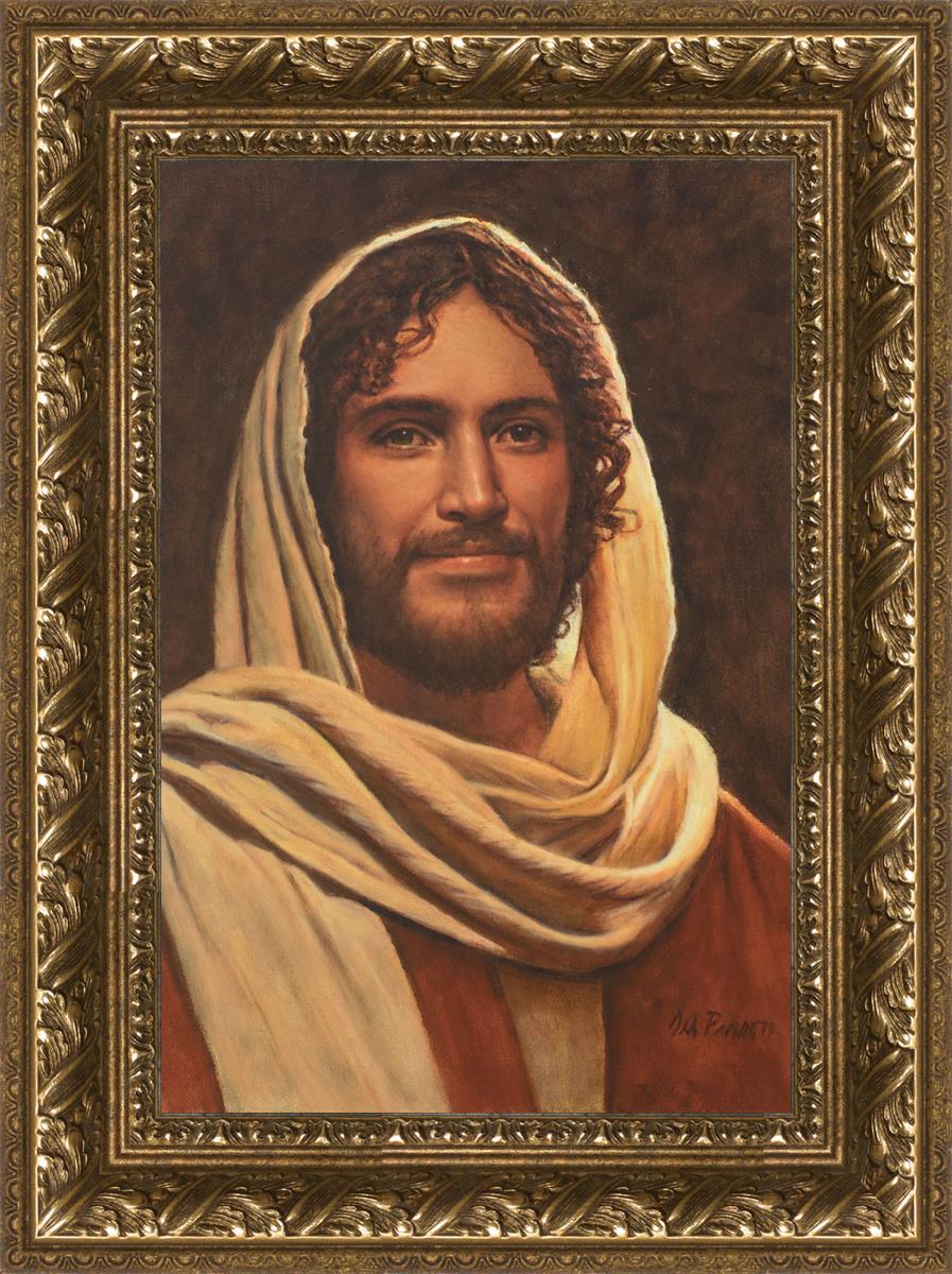 Emmanuel By Del Parson - Premium Religious Wall Art for Home & Church Decor - Perfect for Living Rooms, Bedrooms & Worship Spaces