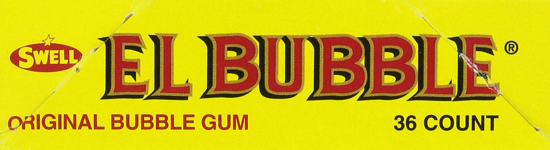 El Bubble Bubble Gum Cigars - 36 Count Box | Fun Novelty Candy for Parties, Gags & Pranks | Perfect for Birthdays, Halloween & April Fools' Day